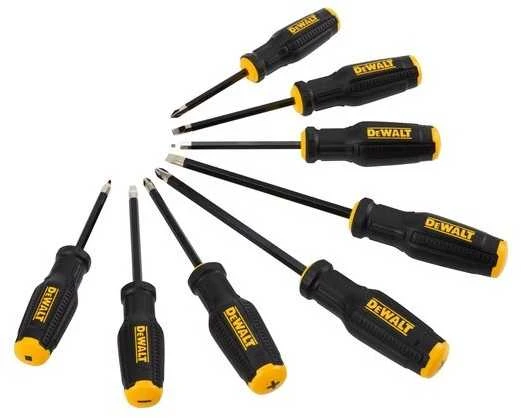 Atsuktuvų komplektas DeWalt DWHT65102-0; 8 vnt.