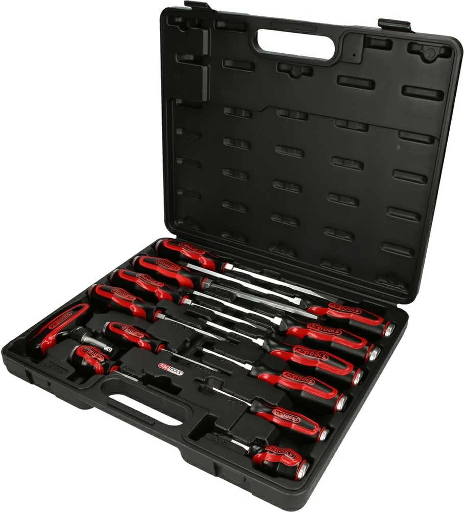 Smūginių atsuktuvų komplektas 13vnt ERGOTORQUE 13-osaline, KS Tools