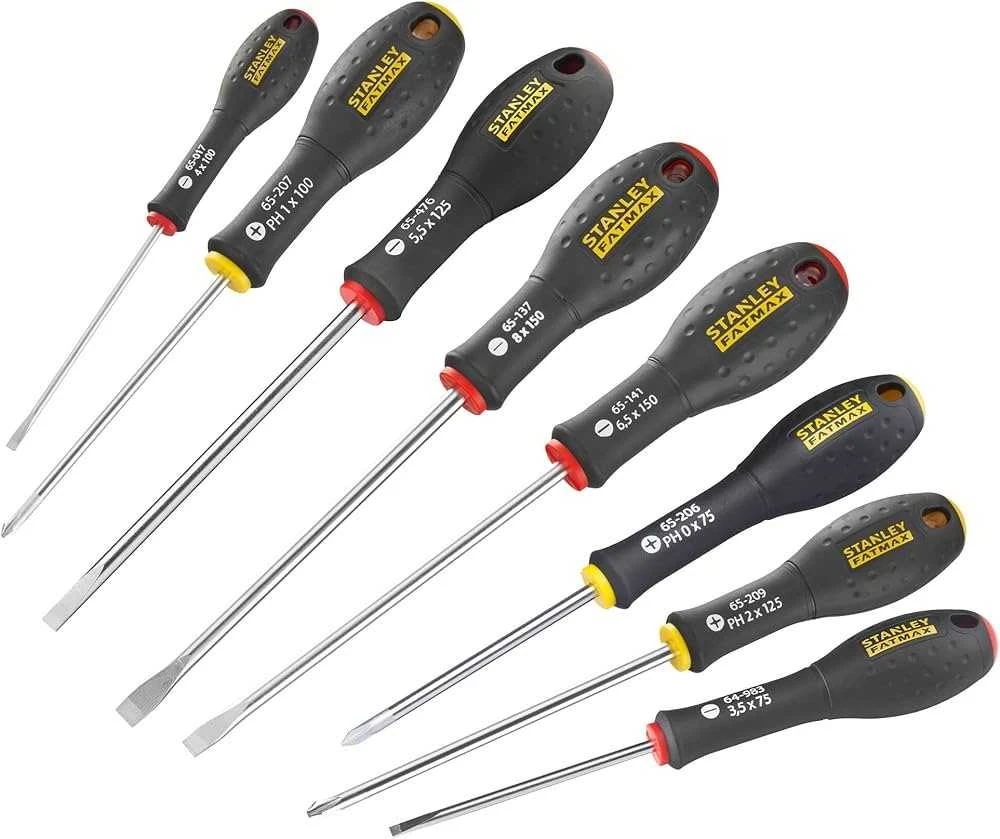 STANLEY SUKTUČIŲ RINKINYS 8 vnt. FATMAX PŁ + PH