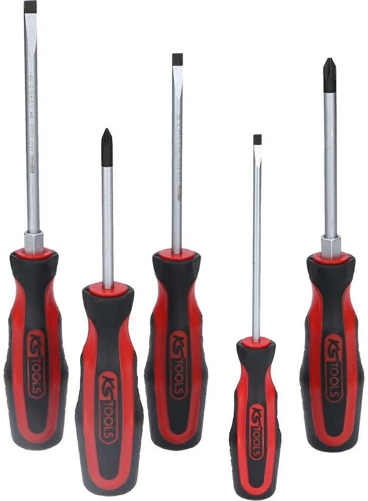 5 dalių atsuktuvų rinkinys KS TOOLS 159.0005