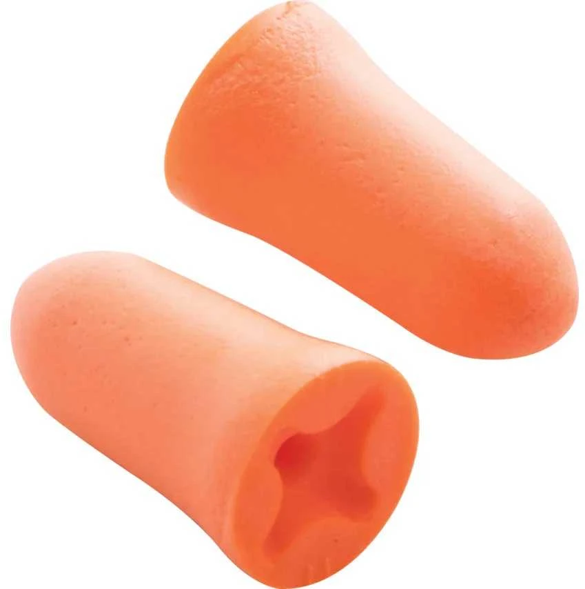 Ausų kamštukai Uvex com4-fit, oranžiniai, SNR: 33, dydis S, pakeitimui Uvex dispenseriui, 300 porų.