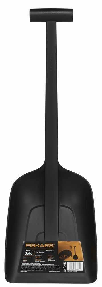 Fiskars sniego kastuvas automobiliui Solid, juodas