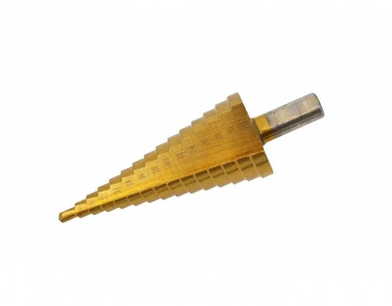 Grąžtas AW-Tools AWTOOLS STEP DRILL HSS-TIN / KPL 3 vnt.