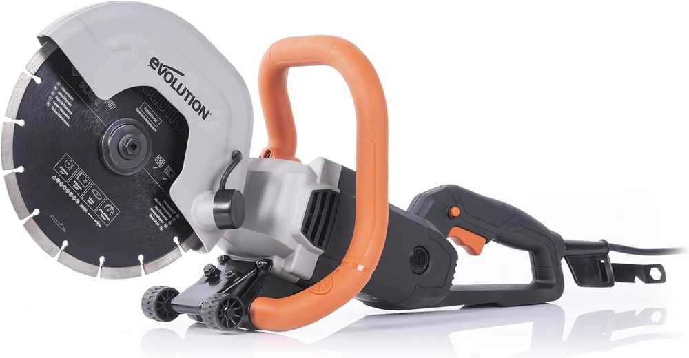 Betono pjaustyklė Evolution R230DCT; 230 mm; 2000 W