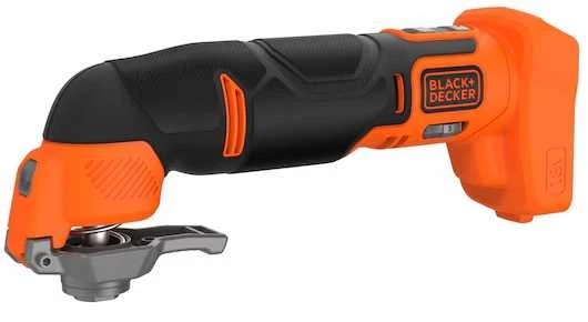 Black & Decker Juodas & Decker Daugiafunkcinis įrankis Juodas & Decker BDCOS18N-XJ; 18 V (be akumuliatoriaus ir pakrovėjo)