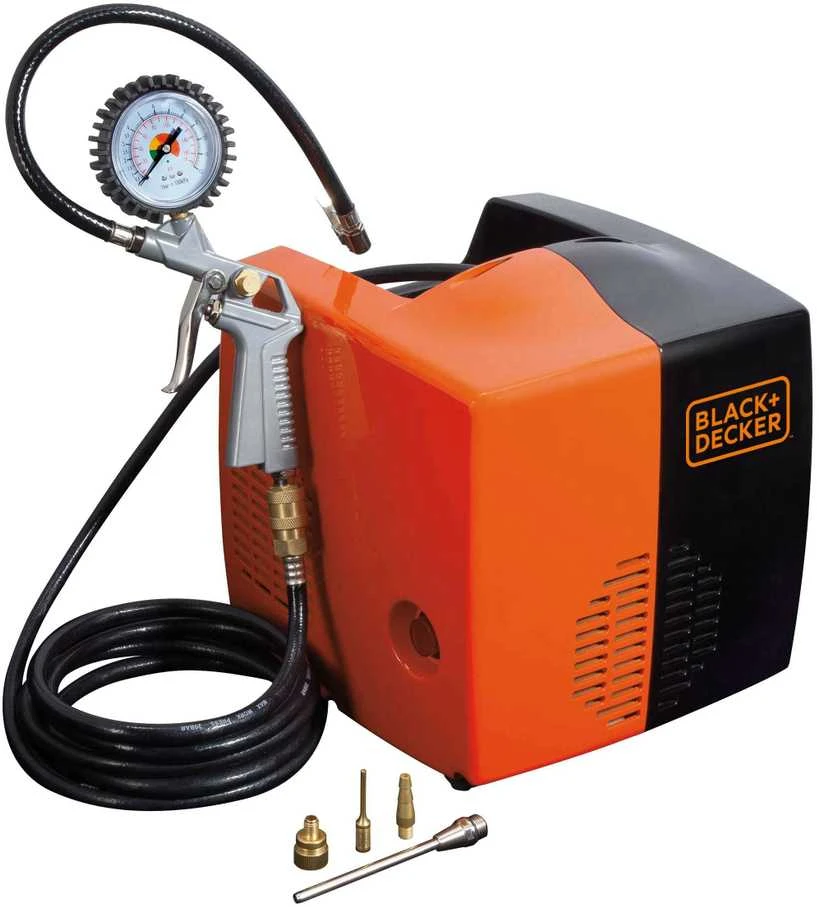 Black & Decker betepalinis kompresorius  8215340BND701, 8bar, 1100 W + priedai
