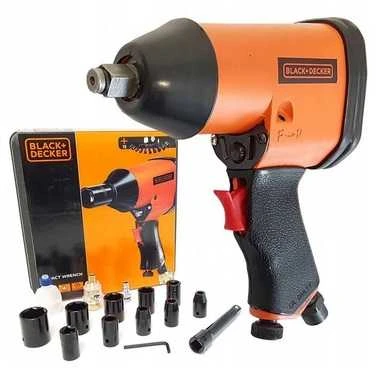Black & Decker Pneumatinis veržliasukis 160158XBND 1/2" 310Nm + smūginės galvos 10 vnt.