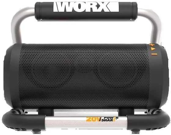 Bluetooth® garso kolonėlė Worx WX009.9; 20 V (be akumuliatoriaus ir pakrovėjo)
