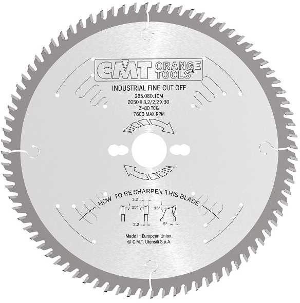 Diskas pjovimo 400x3,5x30 Z96 HM, CMT