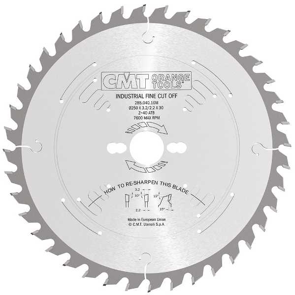 Diskas pjovimo 400x3,5x30 Z60 HM, CMT