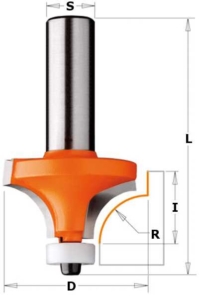Freza HM S=8 D=18,7 R=3, CMT