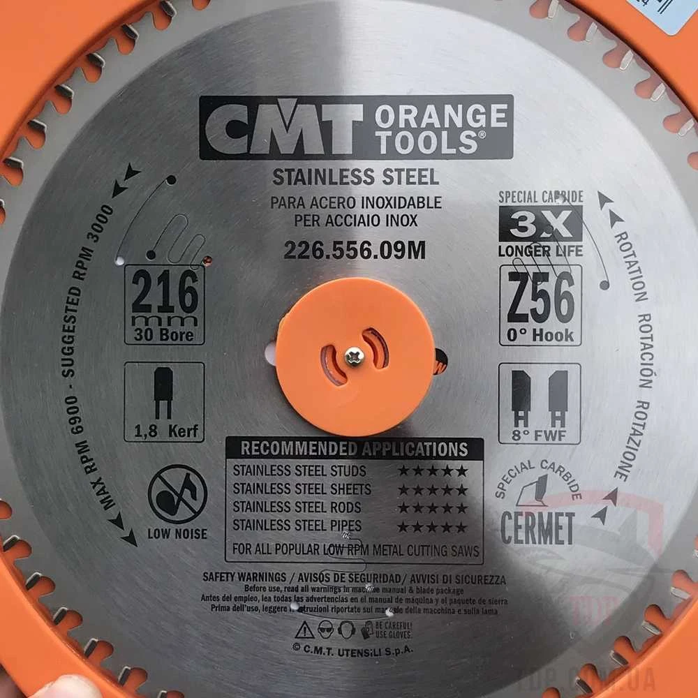 Diskas pjovimo 216x1,8/1,4x30 Z56 HW FWF, CMT