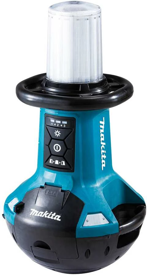 Makita Akumuliatorinis vertikalus darbinis žibintas DML810Z, 18Vx2, 5500 lm, be akumuliatorių ir kroviklio