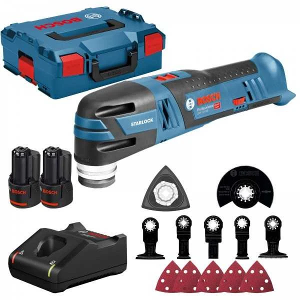 Bosch Akumuliatorinis daugiafunkcis pjoviklis GOP 12V-28, 2x3.0Ah, ACC