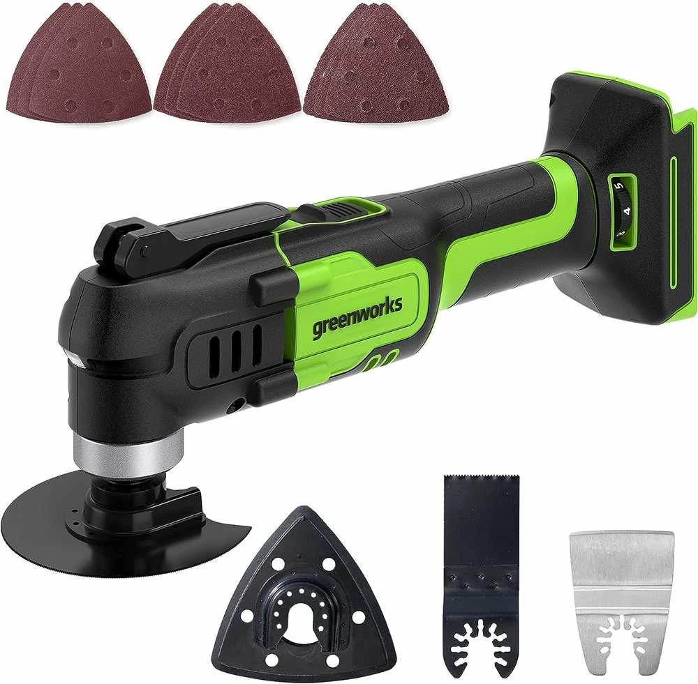 Daugiafunkcinis įrankis Greenworks G24MT; 24 V (be akumuliatoriaus ir pakrovėjo)