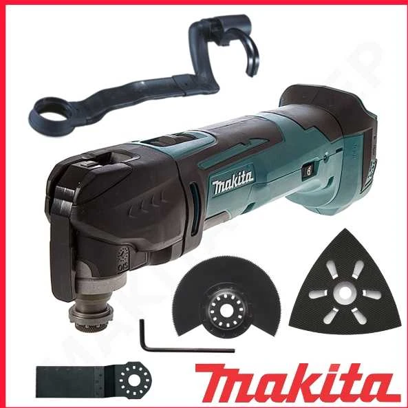 MAKITA DAUGIAFUNKCINIS ĮRANKIS 18V Li-ION BE BATERIJAŲ IR ĮKROVIMO + PRIEDŲ, DTM51ZX1