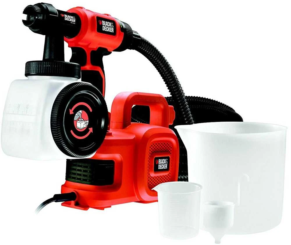Black & Decker Juodas & Decker Dažų purkštuvas Juodas & Decker HVLP400-QS