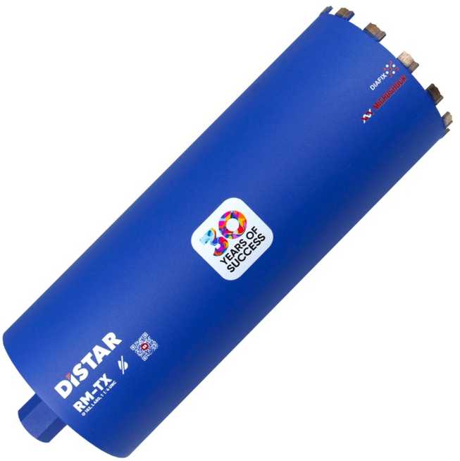 Grąžtas Deimantinė gręžimo karūna DISTAR 10215129019; 1 1/4''; 180x450 mm