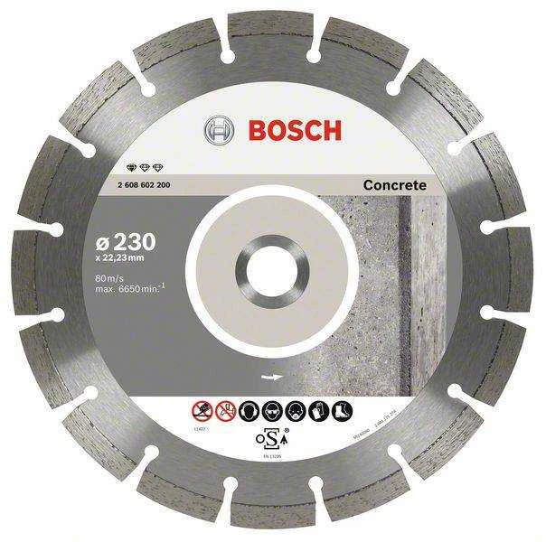 Deimantinis pjovimo diskas Bosch 2608603243; 230x22,23 mm; 10 vnt.