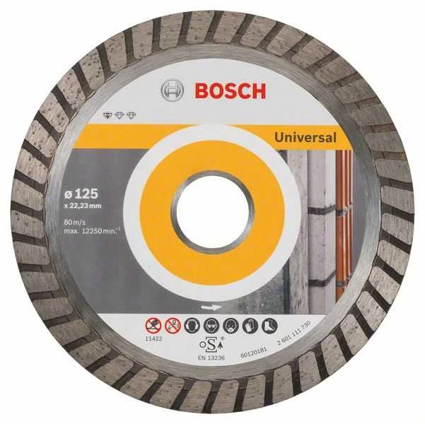 Bosch Deimant.pjov.diskas * UNIVERSAL 125mm;22,23mm