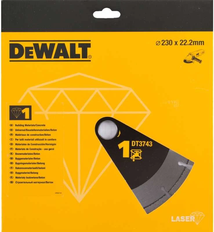 Deimantinis pjovimo diskas DeWalt; 230 mm