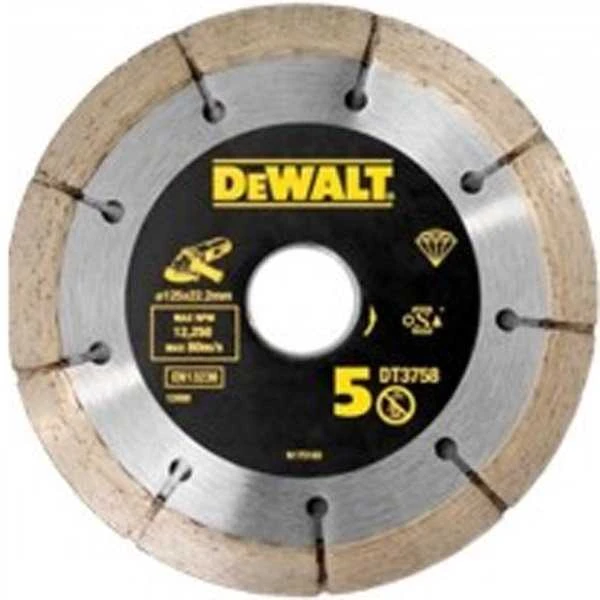 DeWALT deimantinis pjovimo diskas DT3758 125x6.3 mm