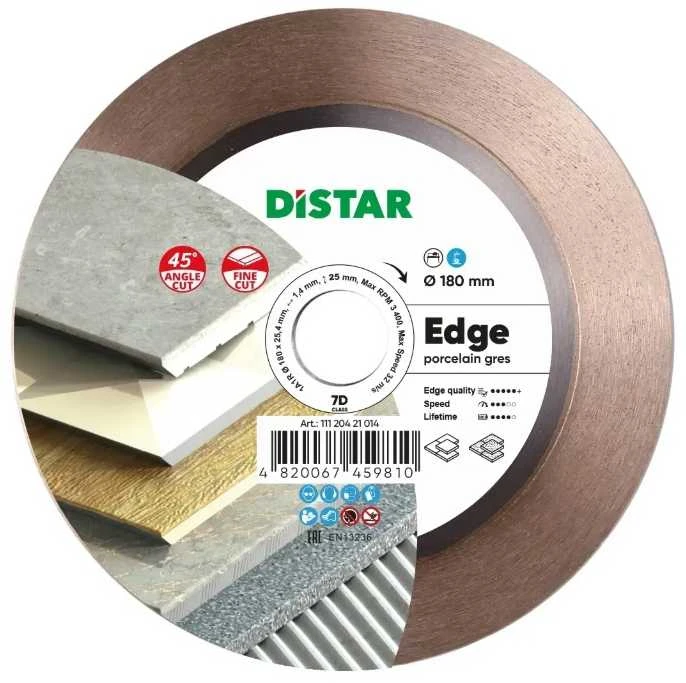 180 MM DISTAR 1A1R EDGE Deimantinis pjovimo diskas