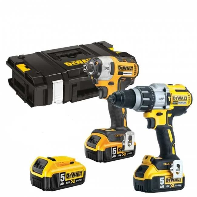 DeWALT akumuliatoriniai įrankiai su 5Ah baterijomis