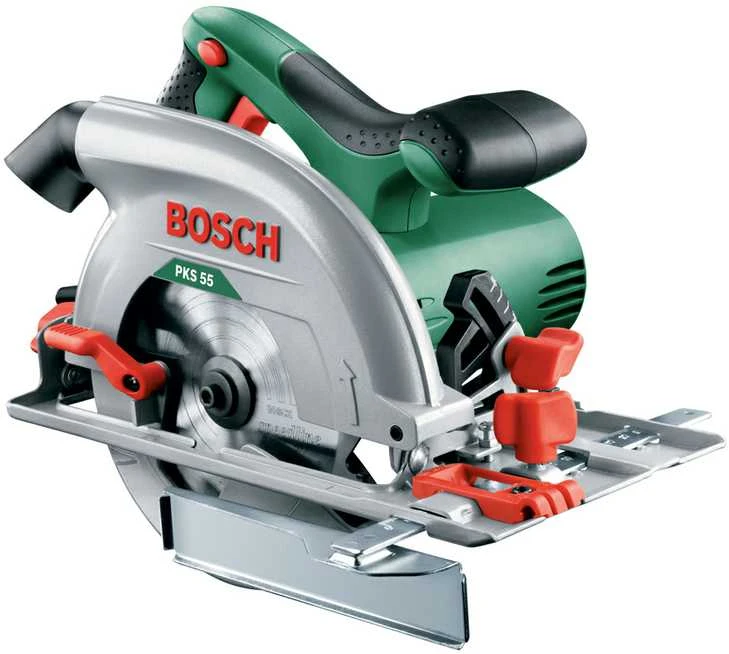 Diskinis pjūklas Bosch PKS 55 1200 W, 160 mm