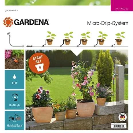Gardena pradinis rinkinys gėlių vazonams S