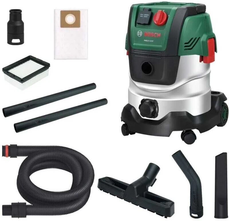 Bosch PAS 20-220P Dulkių siurblys
