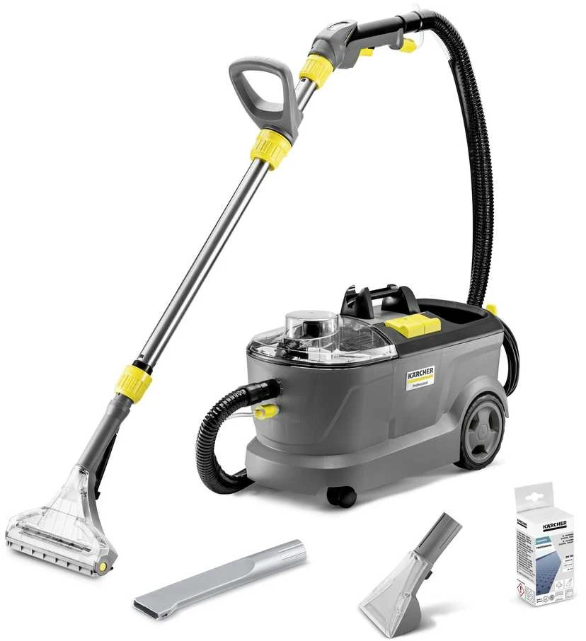 Dulkių siurblys Carruzzo Kärcher Puzzi 10/1 10 L Būgninis siurblys Drėgnas 1250 W Bemaišis