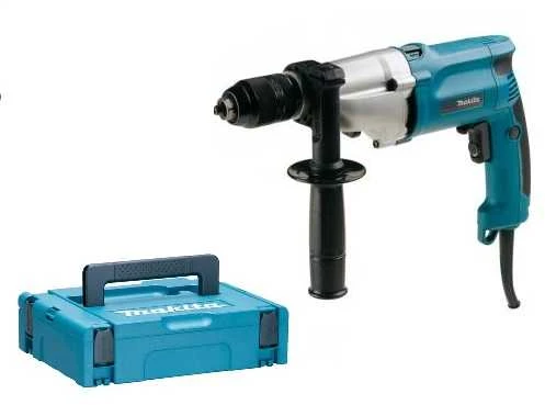 Makita HP2051FJ Smūginis gręžtuvas, 720 W, 0-1200/2900 min-1, 13 mm ranka užveržiamas griebtuvas, LED , MAKPACK