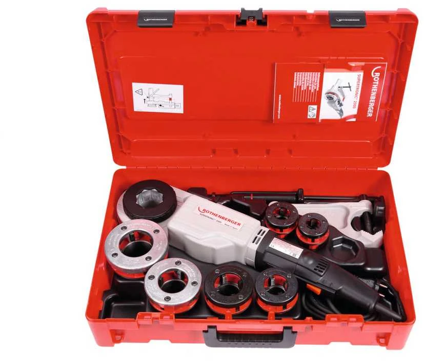 Sriegpjovė SUPERTRONIC 2000, BSPT R, 1/2´´ - 2´´, Rothenberger