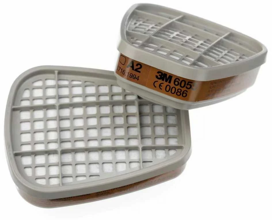 3M dujų ir garų filtrai 6055 A2 , 2 vnt
