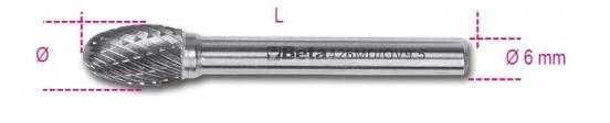 BETA ROTARINIS OVALIS DIDĖLIS 16mm