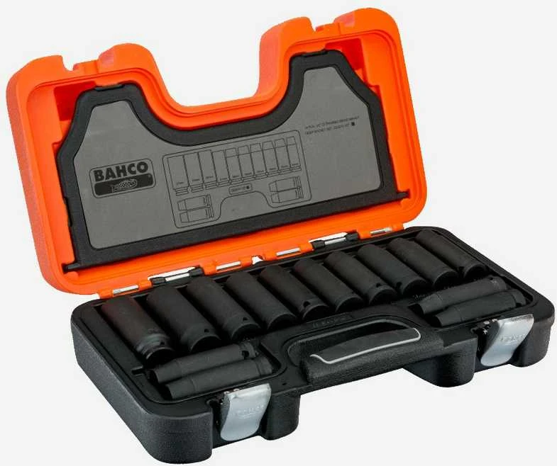 Bahco Smūginių prailgintų galvučių rinkinys D/S14 1/2" 14vnt 10-27mm