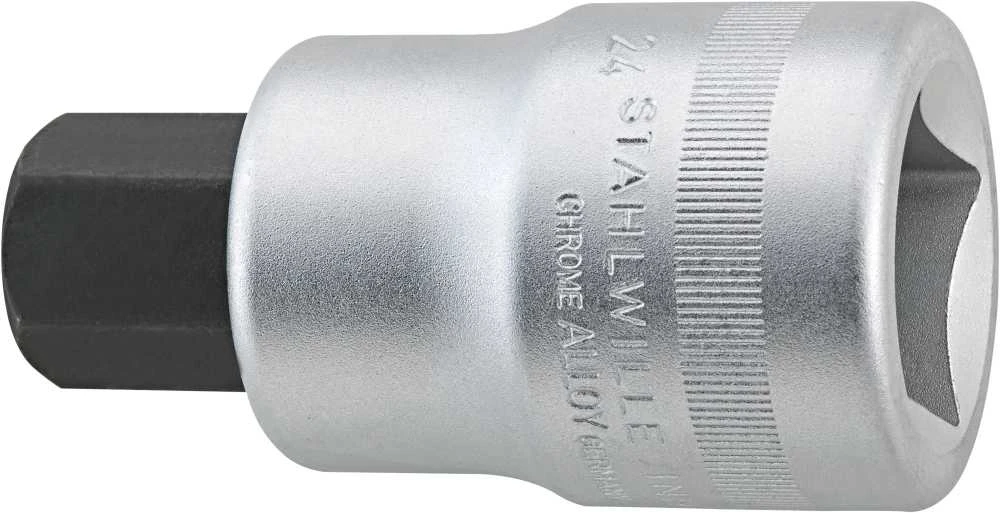 Galvutė su antgaliu Stahlwille 06050019; 1''; 19 mm