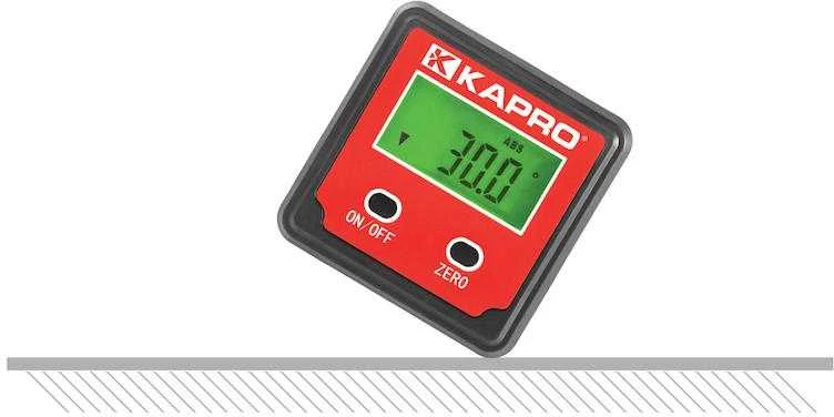 Skaitmeninis kampų matuoklis Kapro 393 DIGI PRO