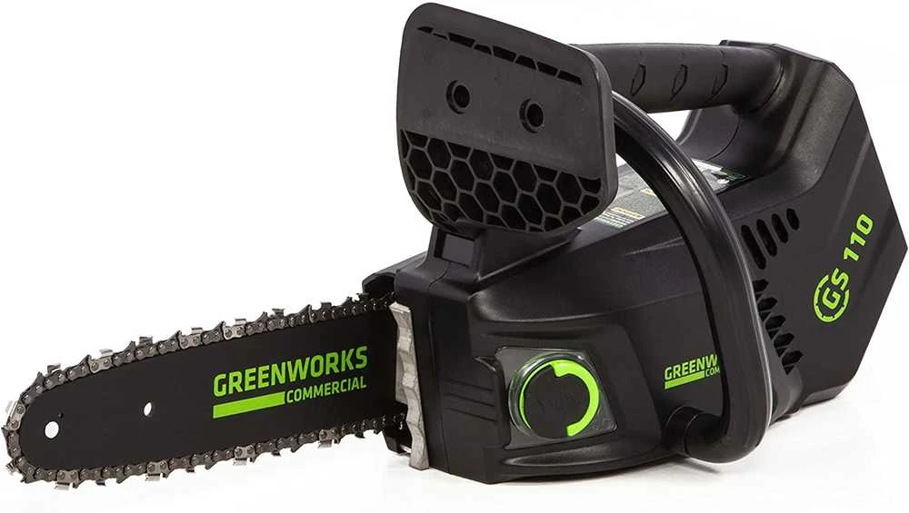 Greenworks grandininis pjūklas GD40TCS 10″ 40V, be akumuliatoriaus ir kroviklio