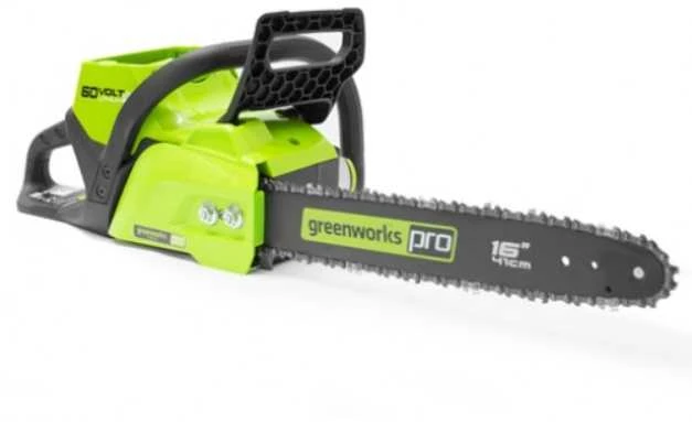 Grandininis pjūklas Greenworks GD60CS40; 60 V; 40 cm juosta (be akumuliatoriaus ir pakrovėjo)