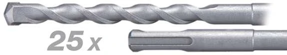 Betono grąžtas MAKITA SDS+ 10x160mm, 25vnt.