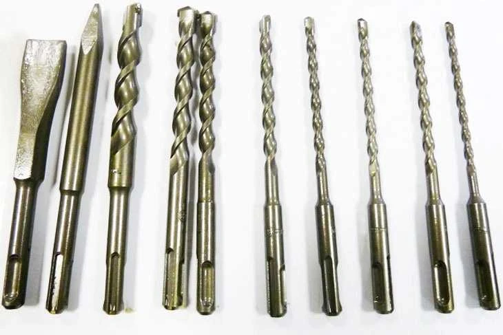 Grąžtas Makita SDS-PLUS grąžtų ir kaltų komplektas 10vnt. D-44971