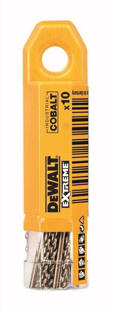 Grąžtas Wiertła DEWALT grąžtai KOBALTOWE DO METALU 7,0mm 10vnt.