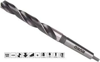 Spiralinis metalo grąžtas su Morzės kūgiu RUKO Ø 32,0 mm