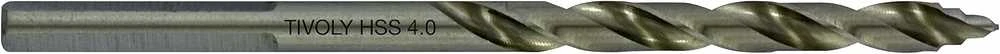 Tivoly Metalo grąžtas 4.0x75mm, "Smart Point" pakopinis antgalis - 5vnt