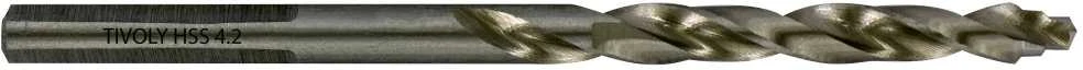 Tivoly Metalo grąžtas 4.2x75mm, "Smart Point" pakopinis antgalis - 5vnt
