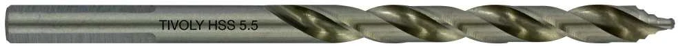 Tivoly Metalo grąžtas 5.5x93mm, "Smart Point" pakopinis antgalis - 5vnt