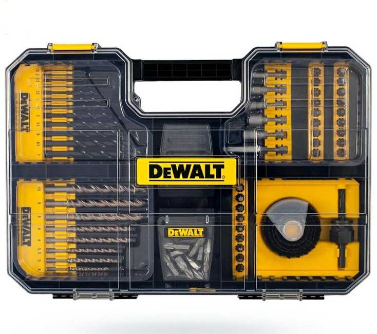 Grąžtų ir sukimo antgalių rinkinys DEWALT DT70620T, modelis