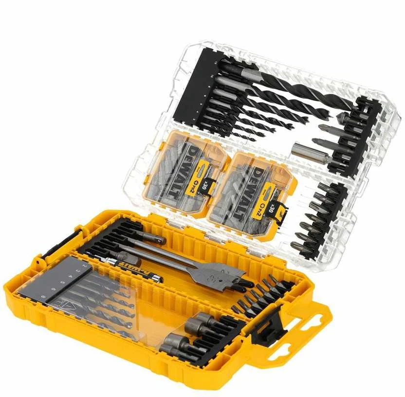 Grąžtas Grąžtų ir sukimo antgalių komplektas DeWalt DT70784-QZ; 100 vnt.